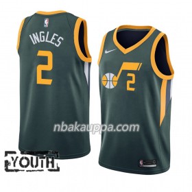 Utah Jazz Joe Ingles 2 2018-19 Nike Vihreä Pelipaidat Swingman - Lasten